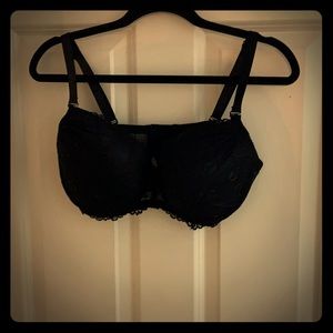 Rene Rolfe- Black Lightly Padded Bra